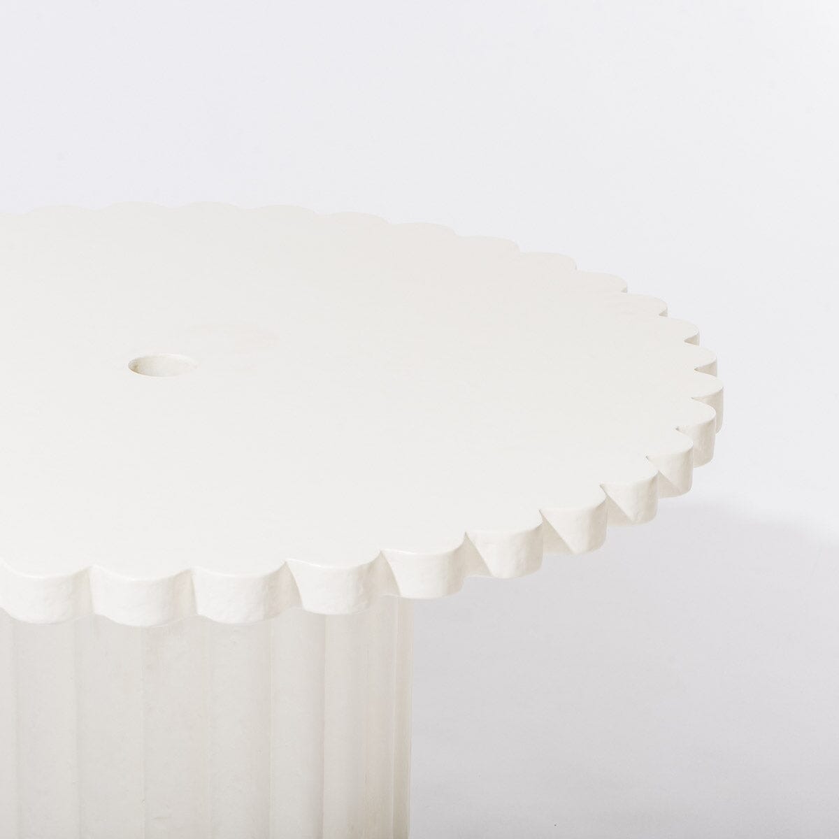 The Daisy Side Table - Antique White