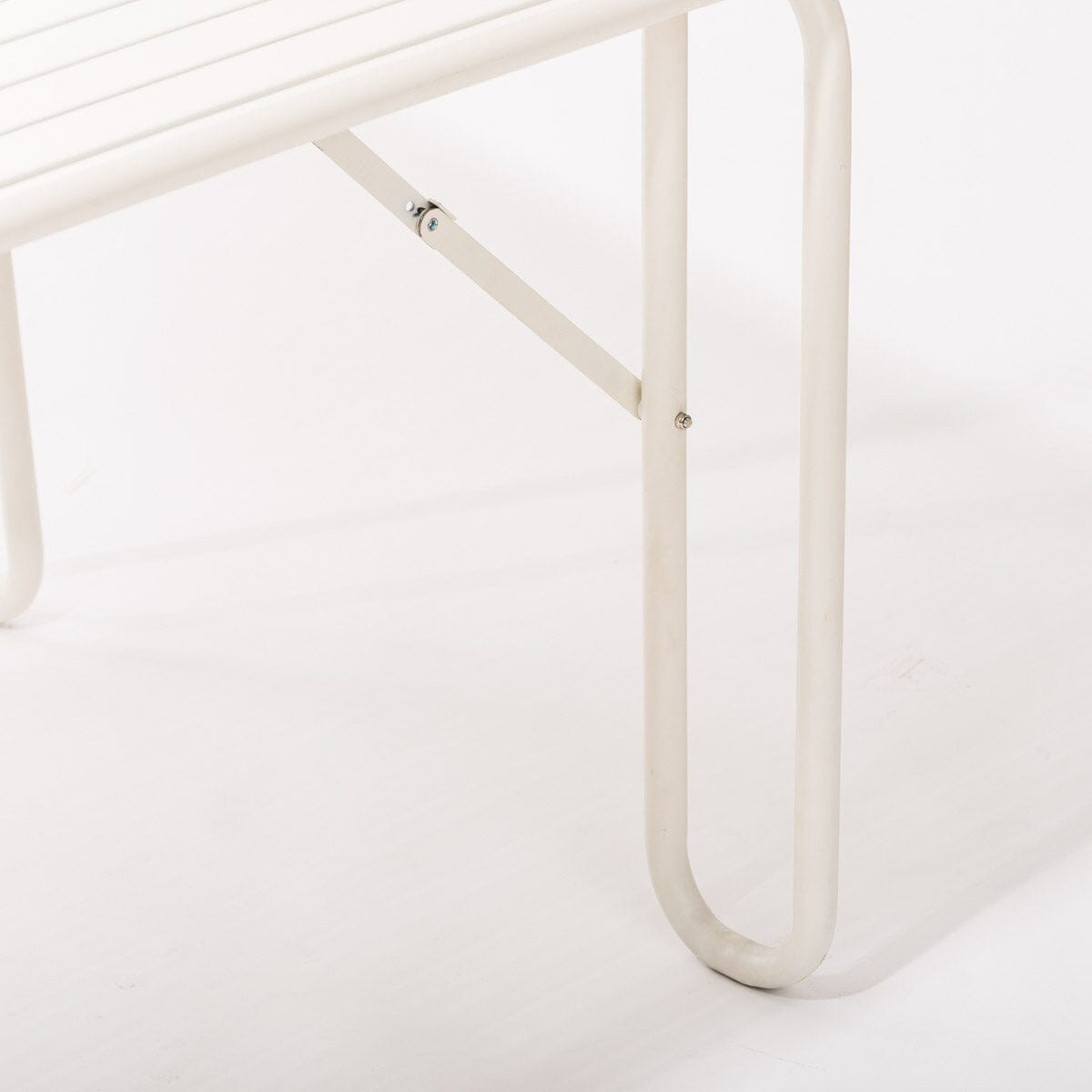 The Sunliner Card Table - Antique White Sunliner Card Table Business & Pleasure Co.