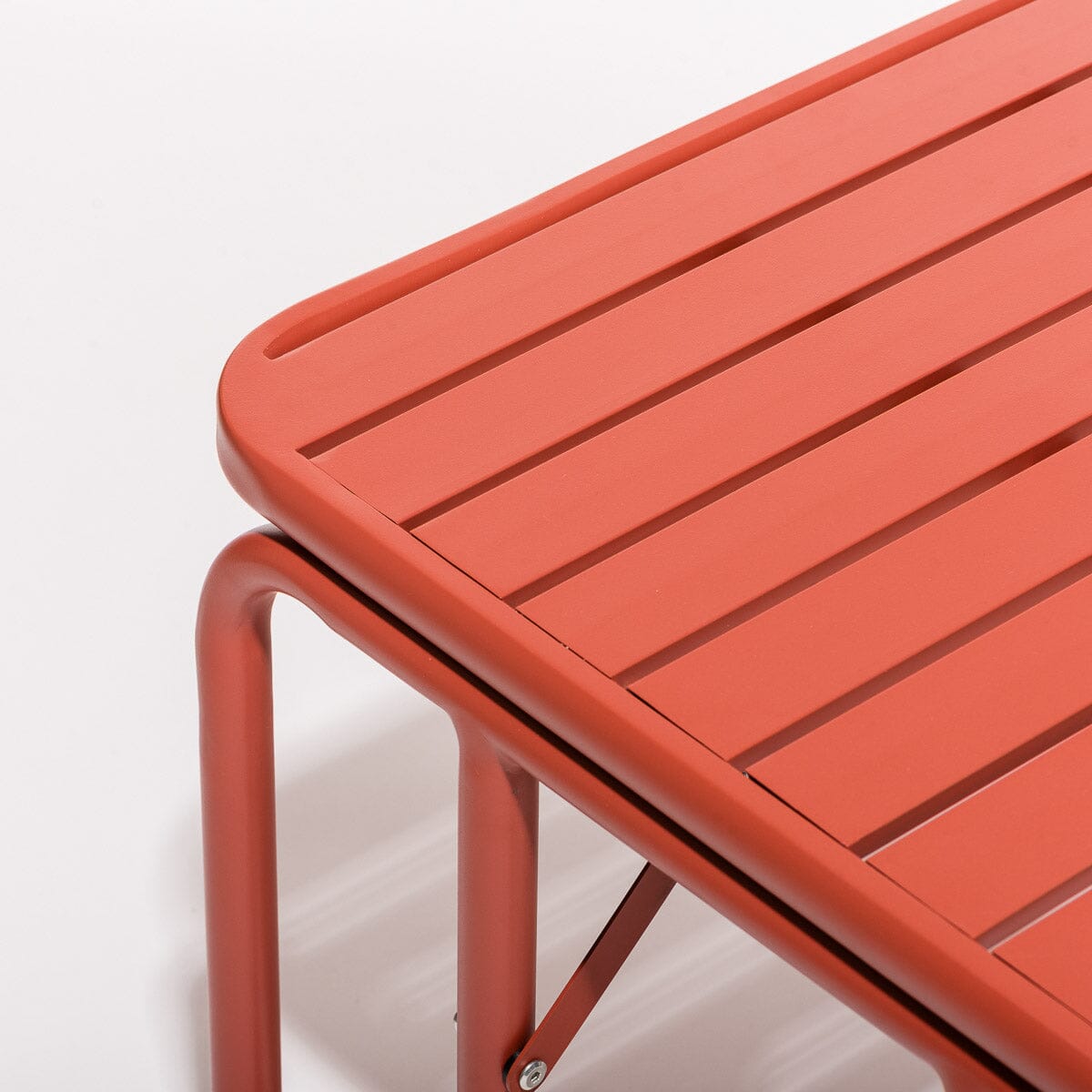 The Sunliner Side Table - Terracotta Red Sunliner Side Table Business & Pleasure Co.