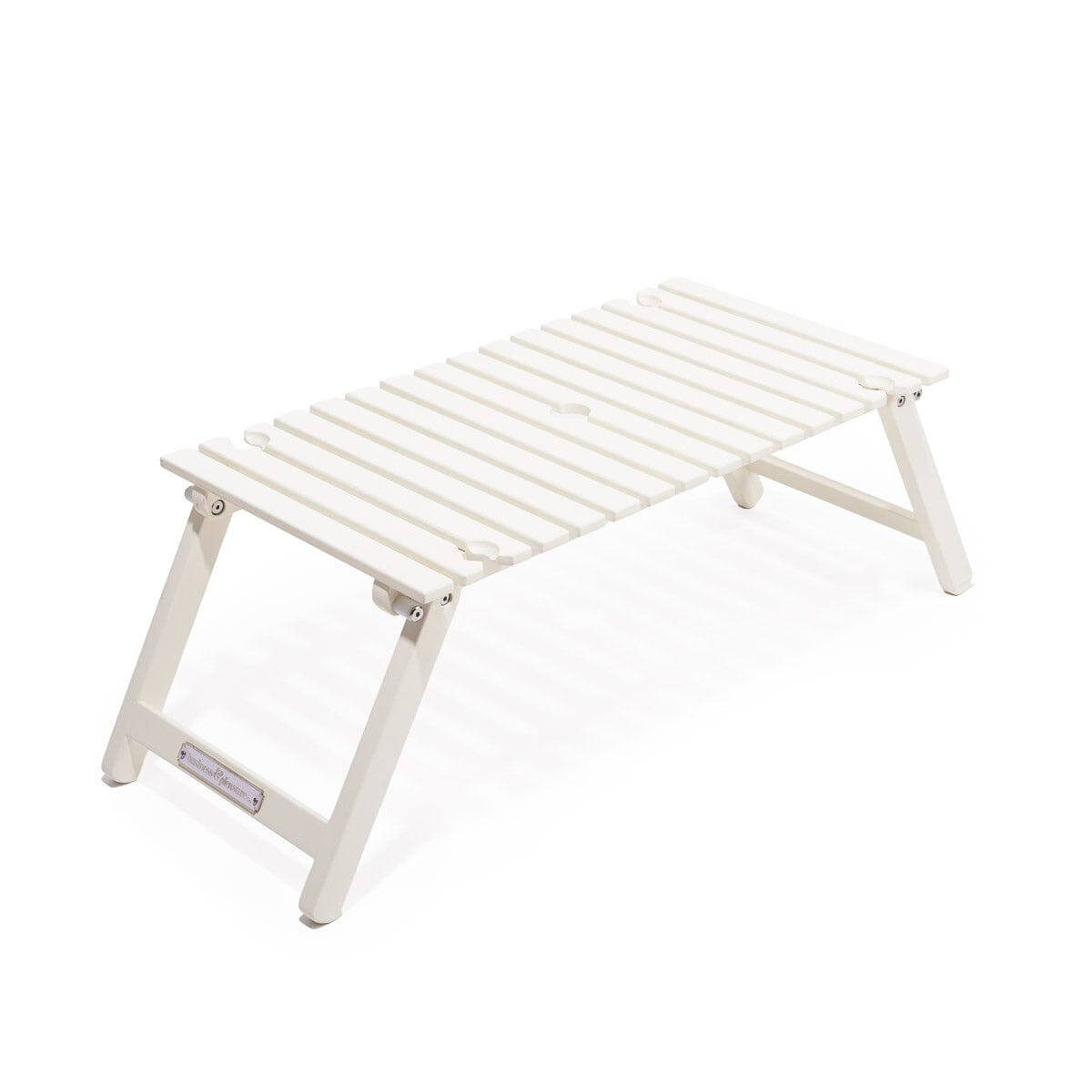 The Folding Picnic Table - Antique White Folding Table Business & Pleasure Co