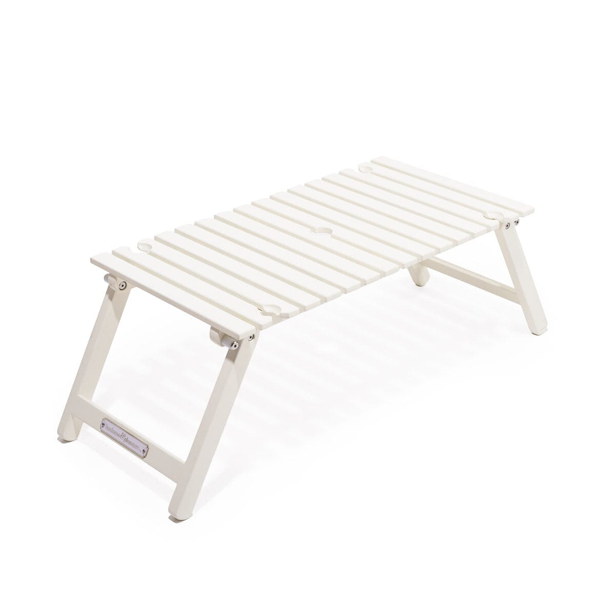 The Folding Picnic Table - Antique White Folding Table Business & Pleasure Co 