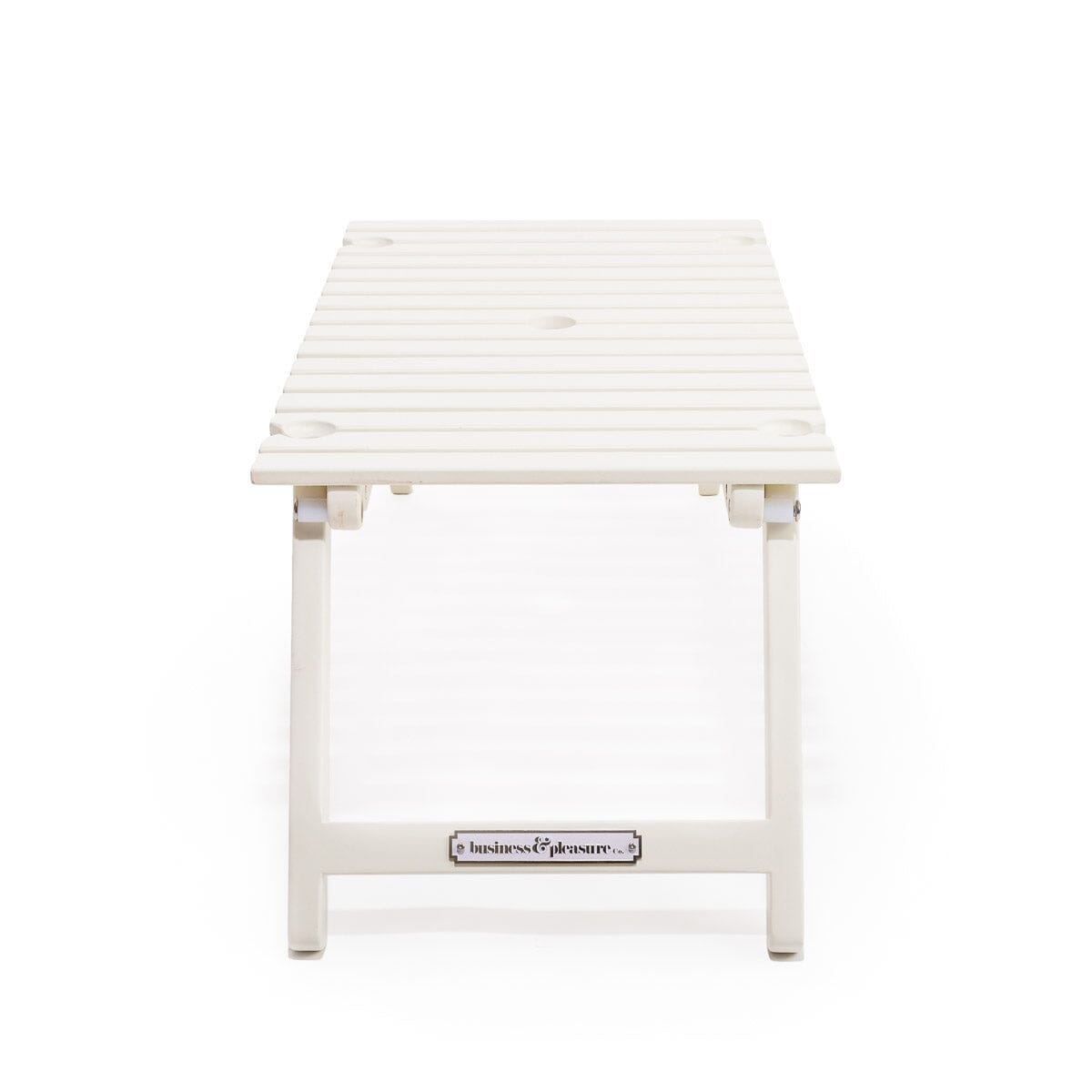 The Folding Picnic Table - Antique White Folding Table Business & Pleasure Co
