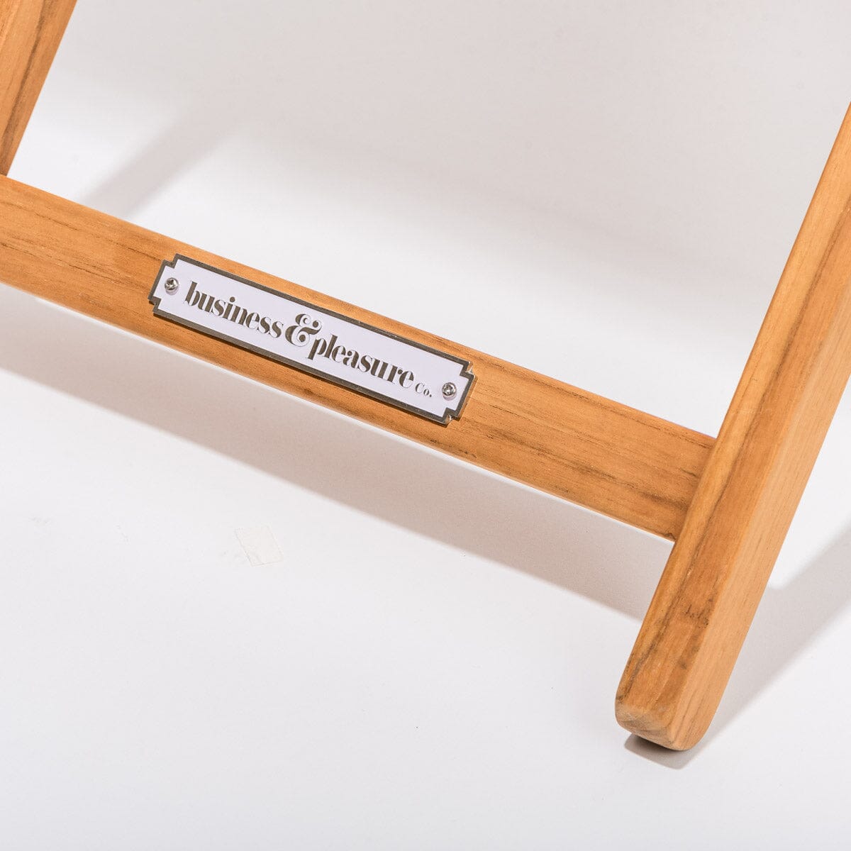 The Tall Folding Table - Teak Tall Folding Table Business & Pleasure Co.