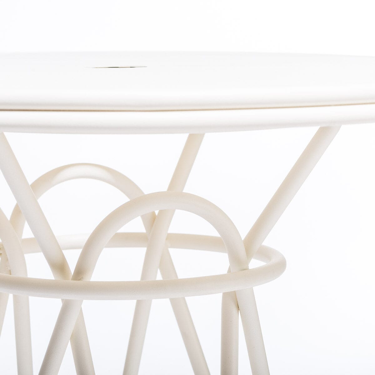 The Waterhouse Cafe Table - Antique White Waterhouse Cafe Table Business & Pleasure Co.