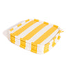 Swatch for The Al Fresco Dining Chair Cushion - Crew Mimosa Yellow Stripe