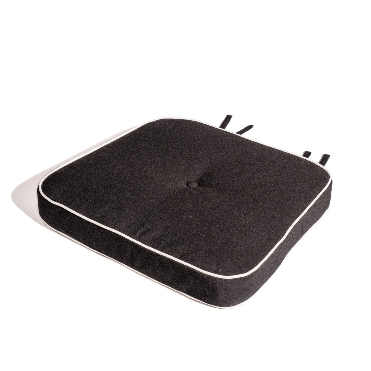 The Al Fresco Chair Cushion - Rivie Black Al Fresco Chair Cushion Business & Pleasure Co