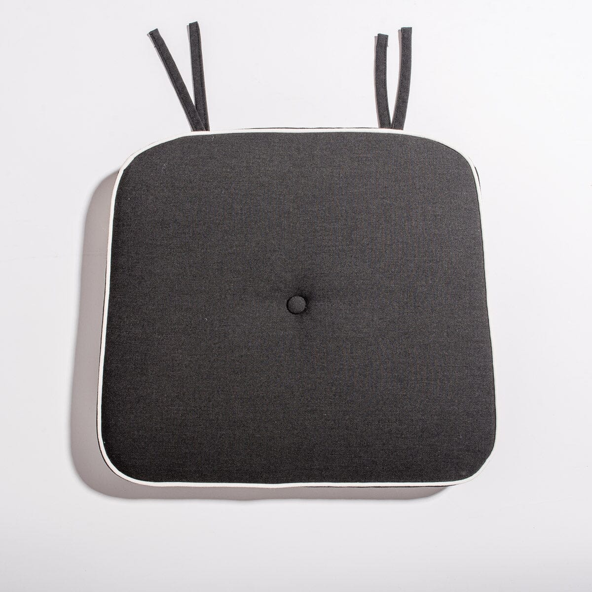 The Al Fresco Chair Cushion - Rivie Black Al Fresco Chair Cushion Business & Pleasure Co