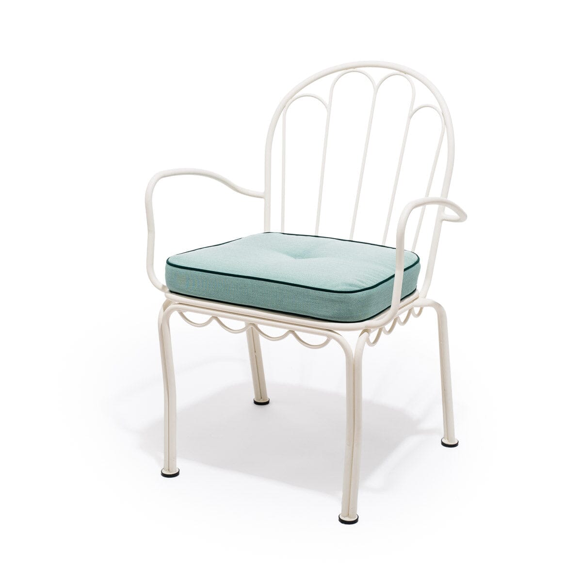 The Al Fresco Chair Cushion - Rivie Green Al Fresco Chair Cushion Business & Pleasure Co