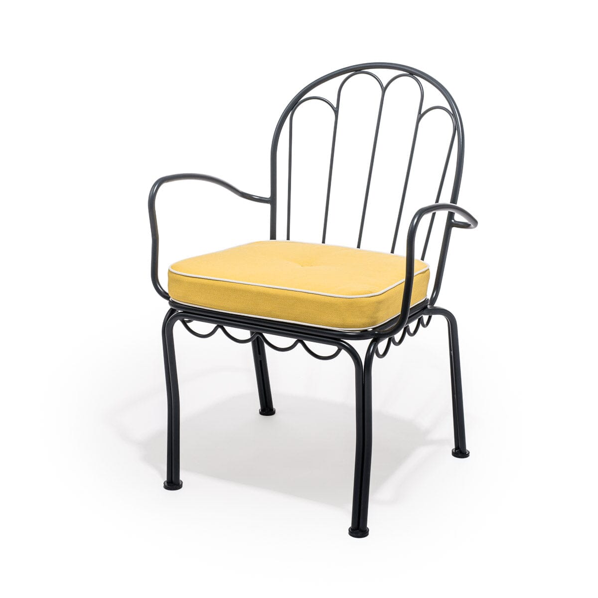 The Al Fresco Chair Cushion - Rivie Mimosa Al Fresco Chair Cushion Business & Pleasure Co