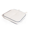 Swatch for The Al Fresco Dining Chair Cushion - Rivie White