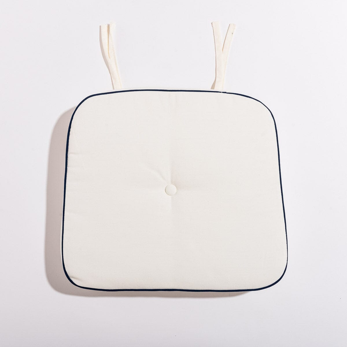 The Al Fresco Chair Cushion - Rivie White Al Fresco Chair Cushion Business & Pleasure Co