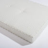 Swatch for The Al Fresco Sun Lounger Cushion - Lauren's Sage Stripe