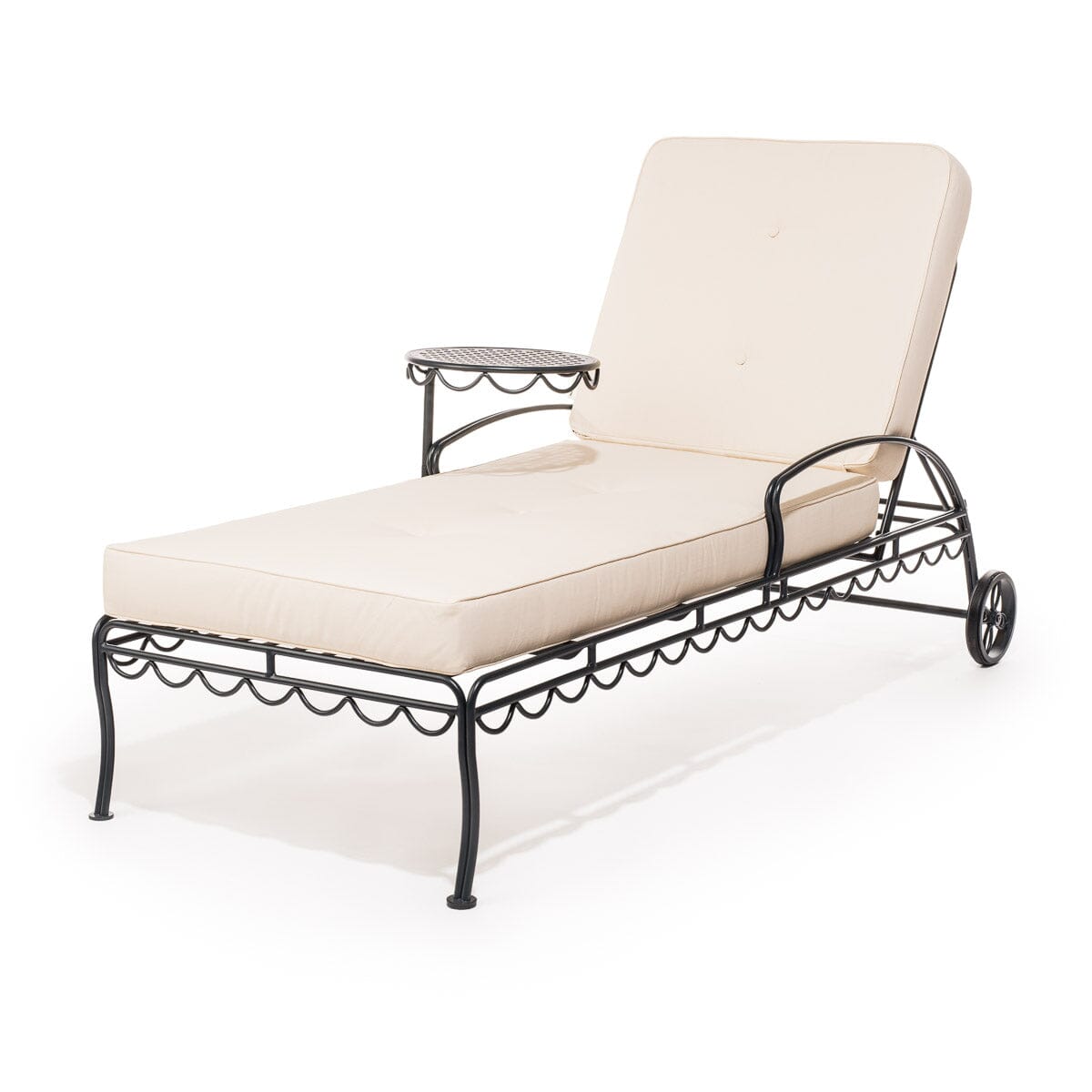 The Al Fresco Sun Lounger Cushion - Off White Al Fresco Sun Lounger Cushions Business & Pleasure Co