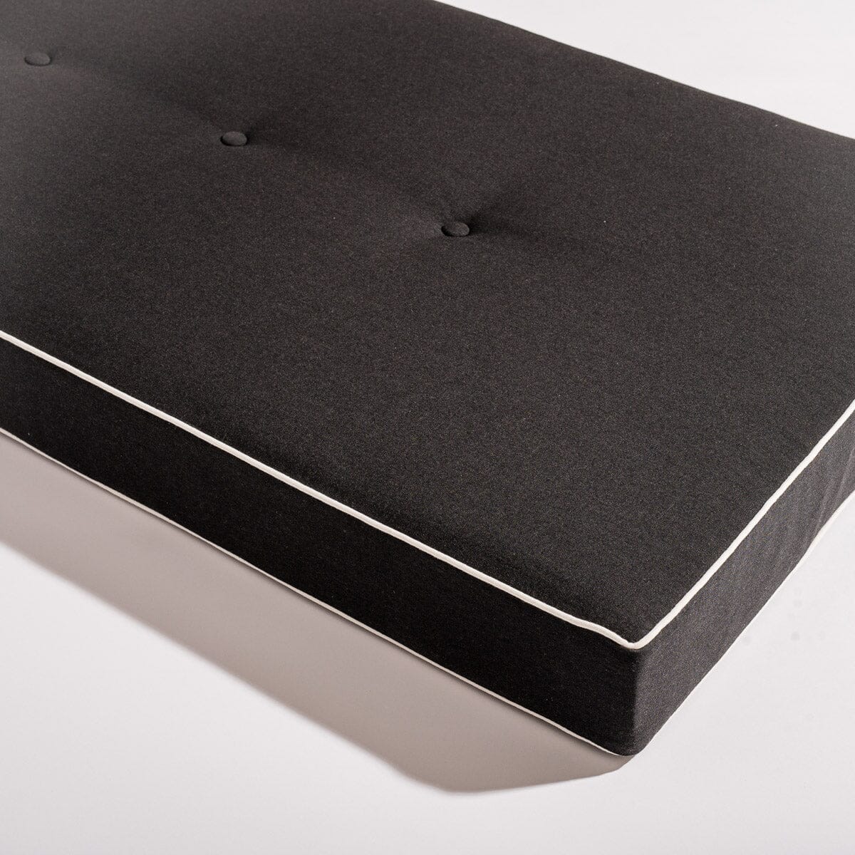 Product image of The Al Fresco Sun Lounger Cushion - Rivie Black Al Fresco Sun Lounger Cushions Business & Pleasure Co