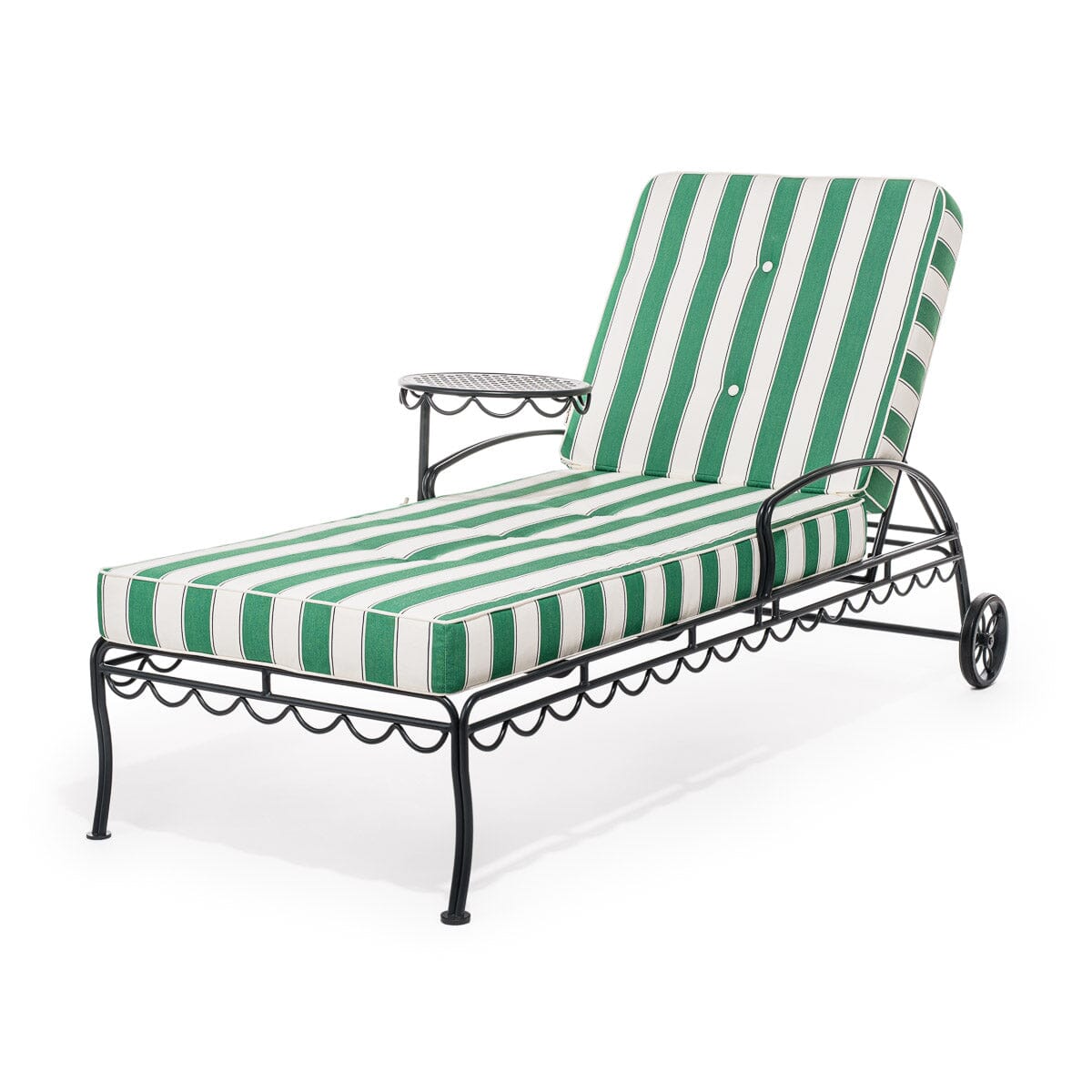 The Al Fresco Sun Lounger Cushion - STAUD Stripe Al Fresco Sun Lounger Cushions Business & Pleasure Co 
