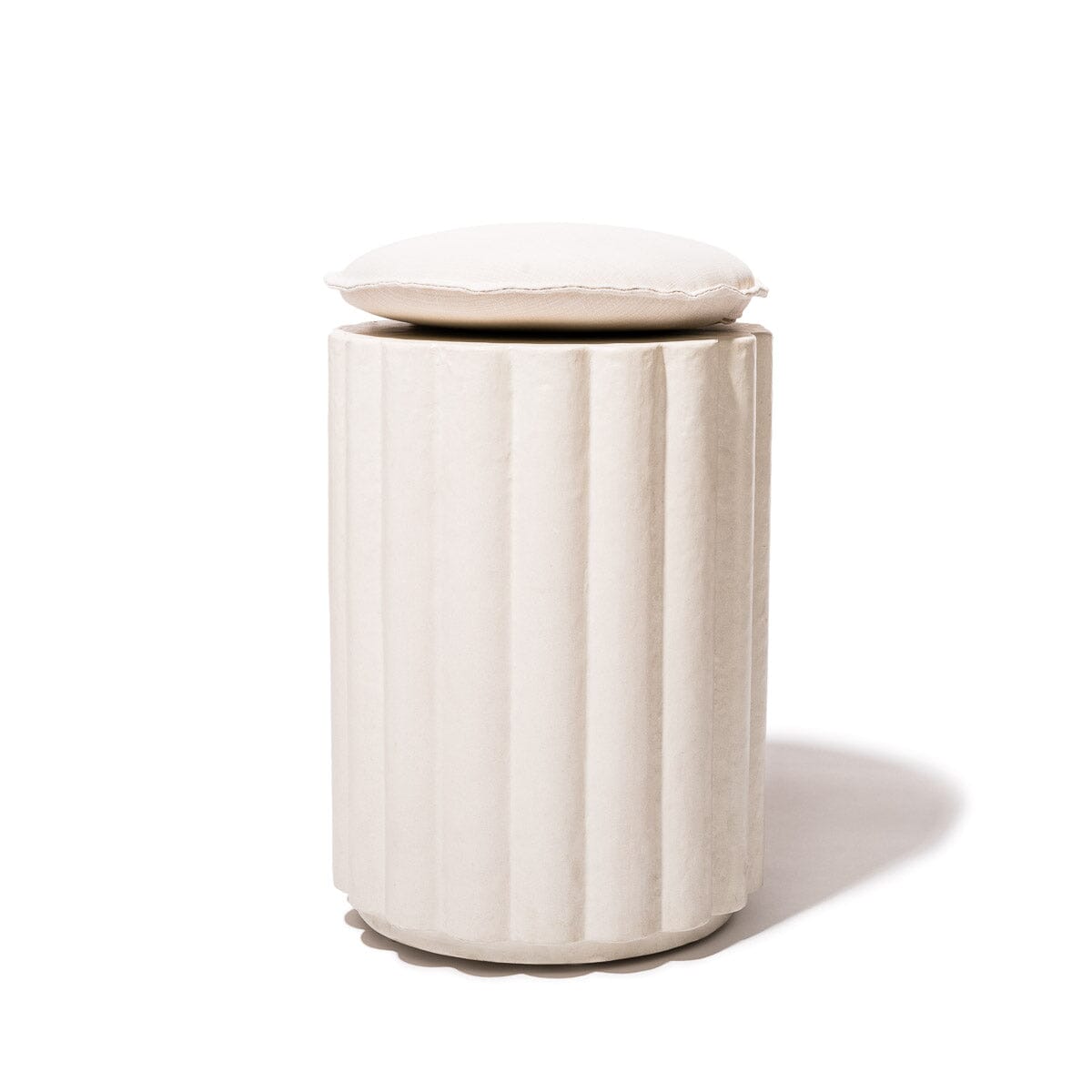 The Daisy Stool Cushion - Sandstone Daisy Stool Cushion Business & Pleasure Co.