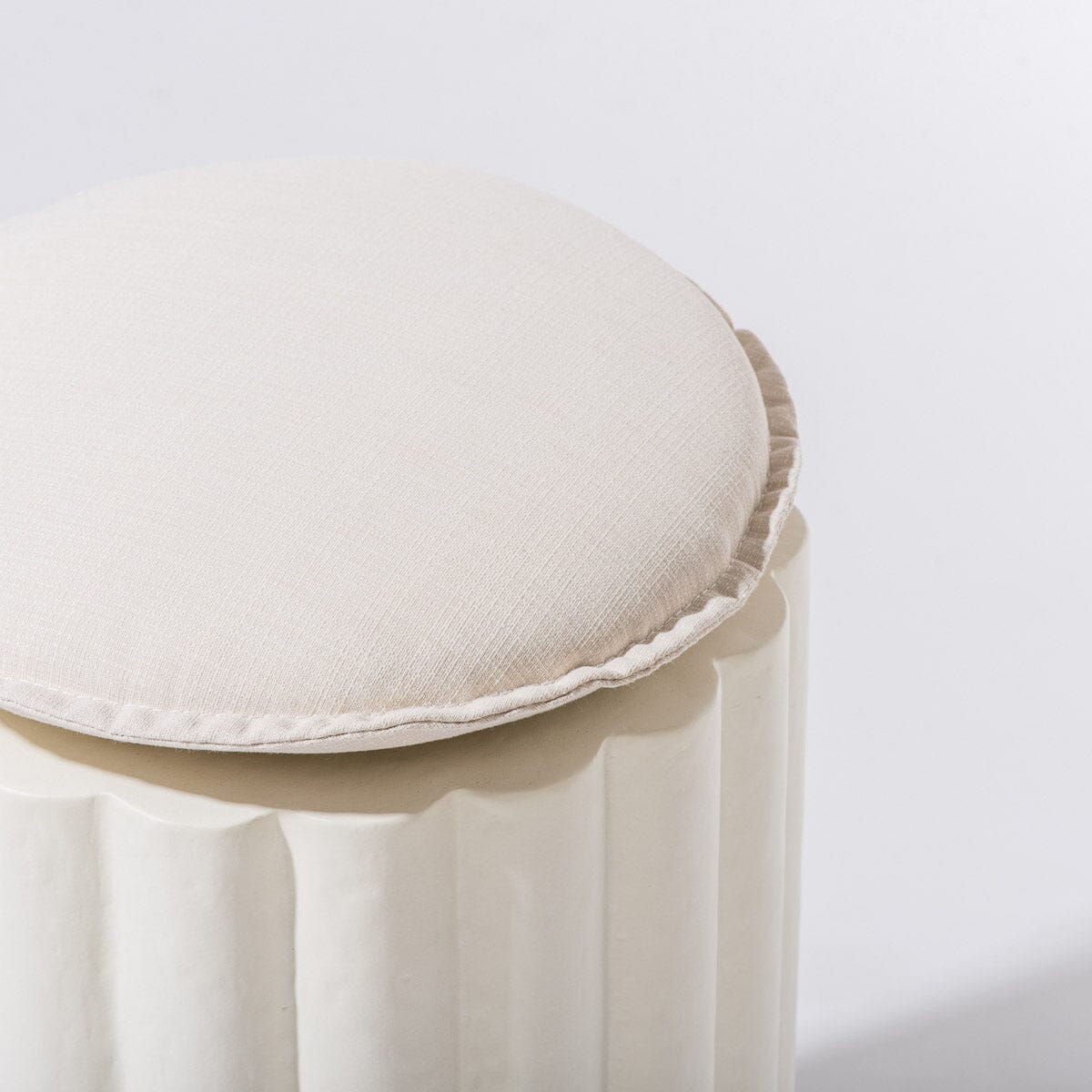 The Daisy Stool Cushion - Sandstone | Business & Pleasure Co. | Home Furniture Cushions