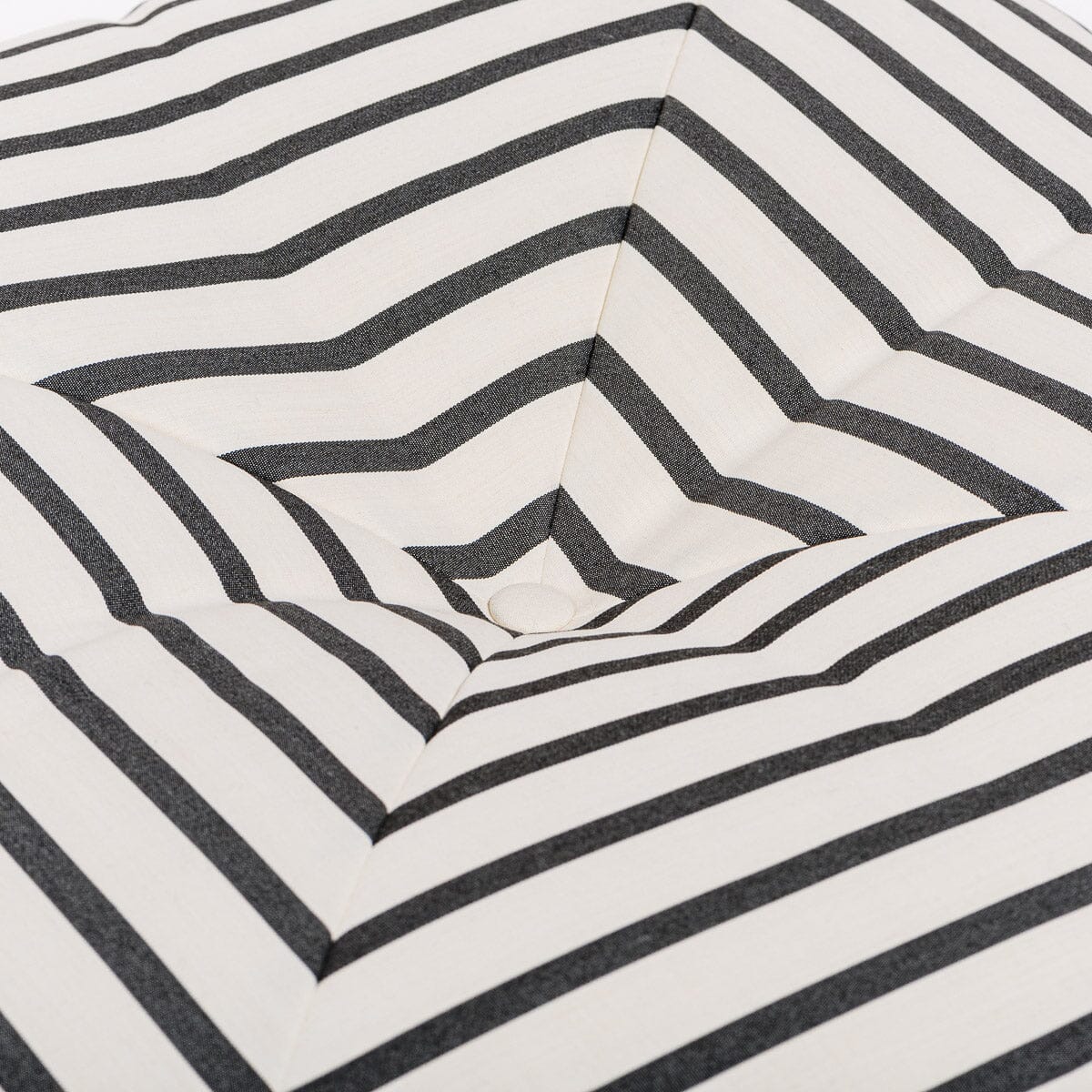 The Floor Pillow - Monaco Black Stripe Floor Pillow Business & Pleasure Co