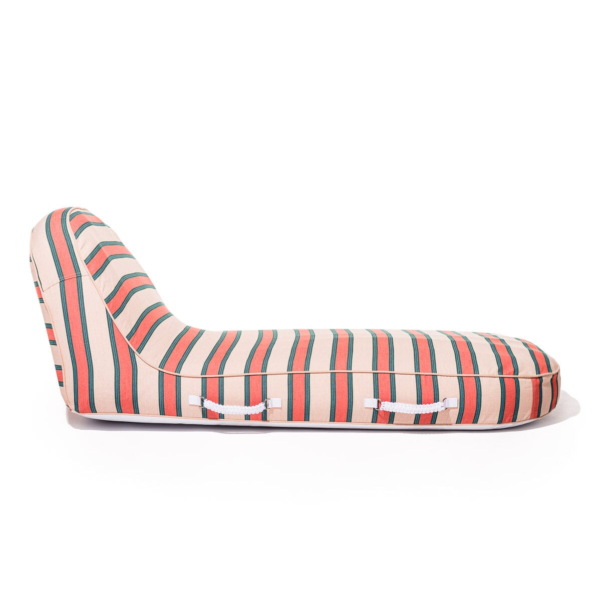The Pool Lounger - Bistro Dusty Pink Stripe Pool Lounger Business & Pleasure Co