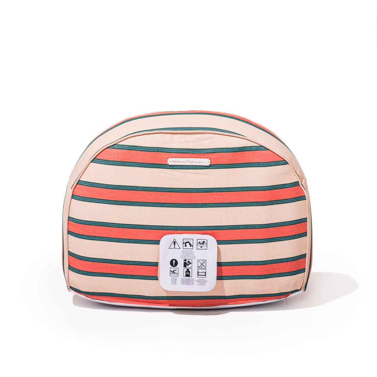 The Pool Lounger - Bistro Dusty Pink Stripe Pool Lounger Business & Pleasure Co