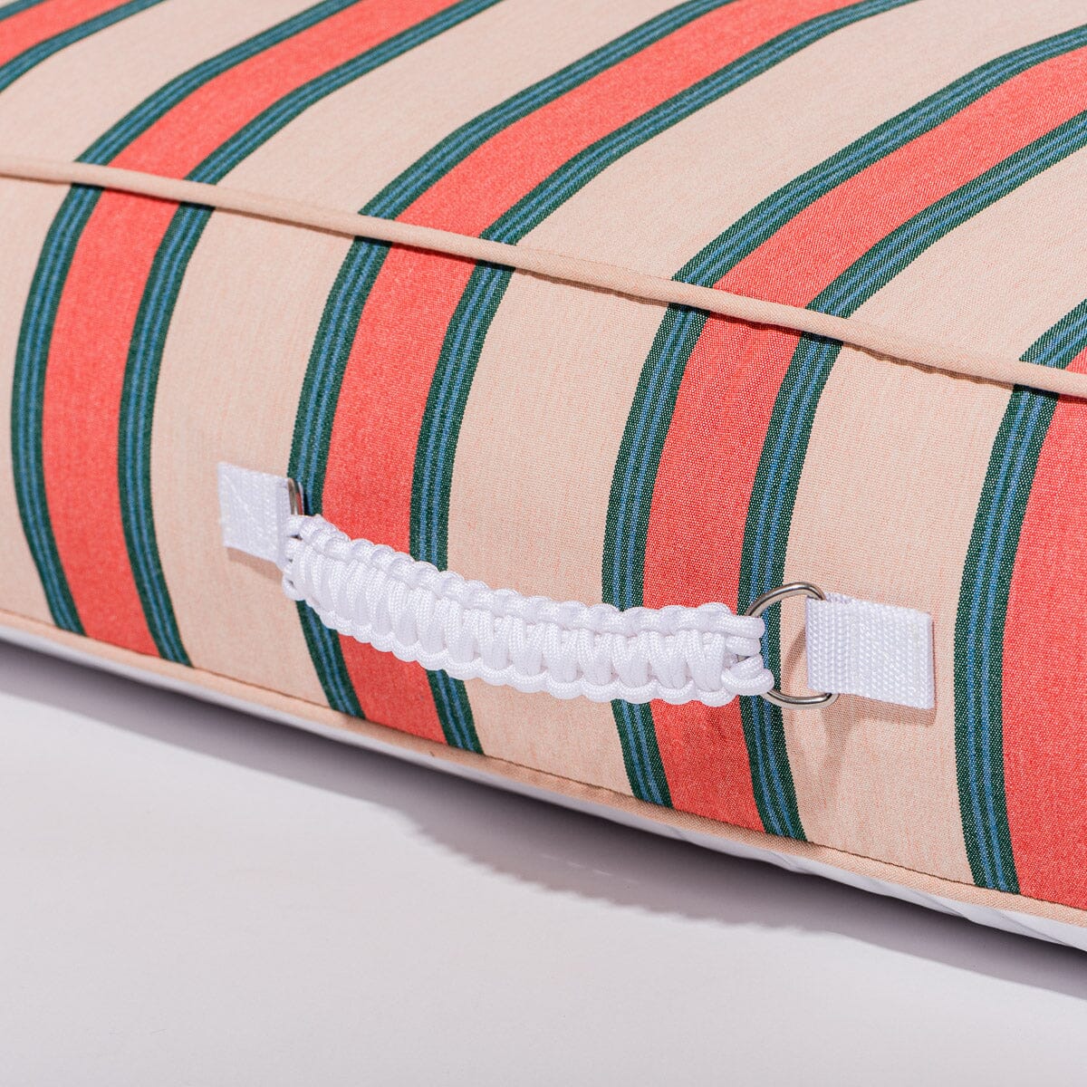 The Pool Lounger - Bistro Dusty Pink Stripe Pool Lounger Business & Pleasure Co