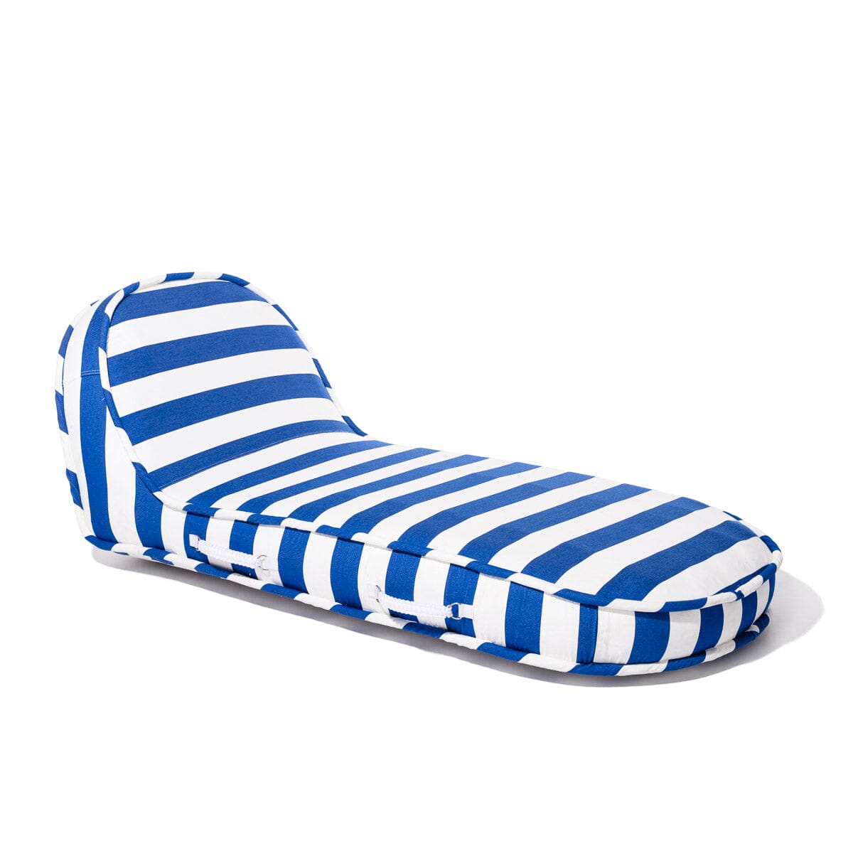 The Pool Lounger - Crew Mediterranean Blue Stripe Pool Lounger Business & Pleasure Co.