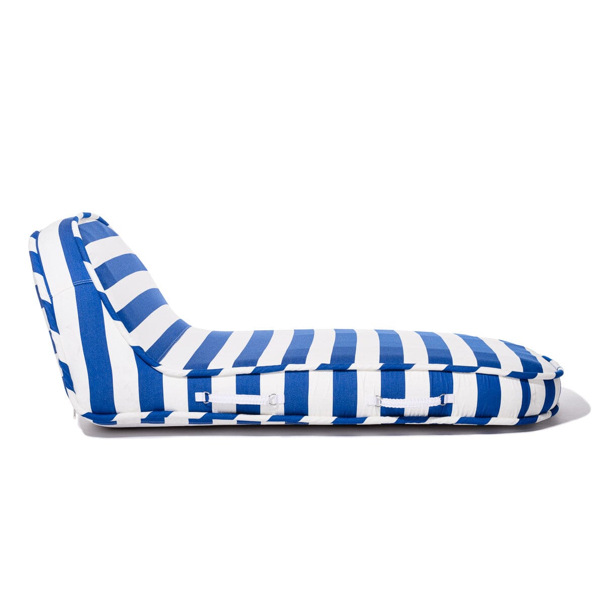 The Pool Lounger - Crew Mediterranean Blue Stripe Pool Lounger Business & Pleasure Co.