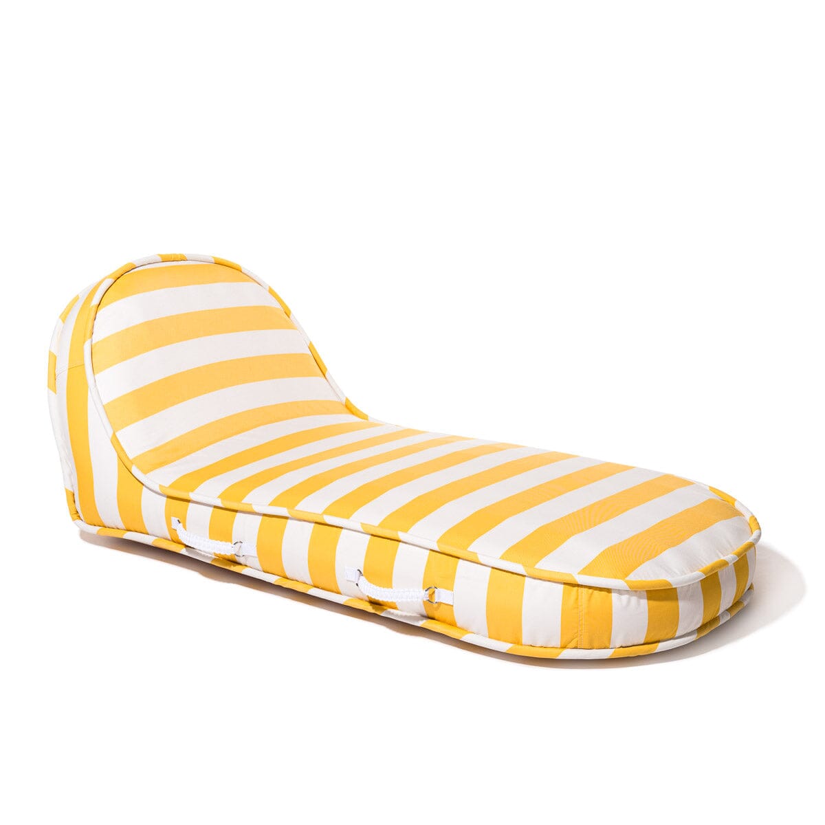Product image of The Pool Lounger - Crew Mimosa Yellow Stripe Pool Lounger Business & Pleasure Co.