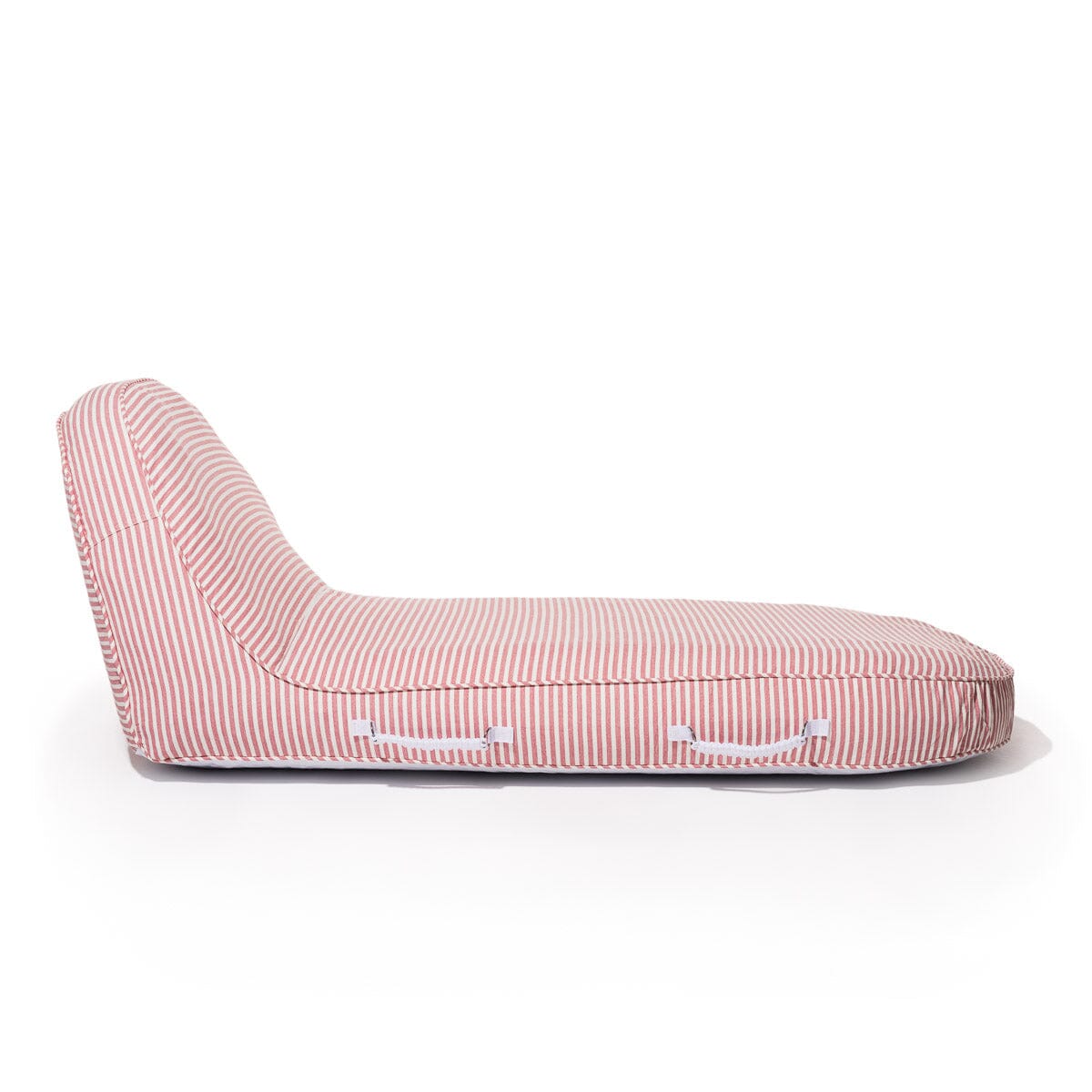 The Pool Lounger - Lauren's Pink Stripe Pool Lounger Business & Pleasure Co 