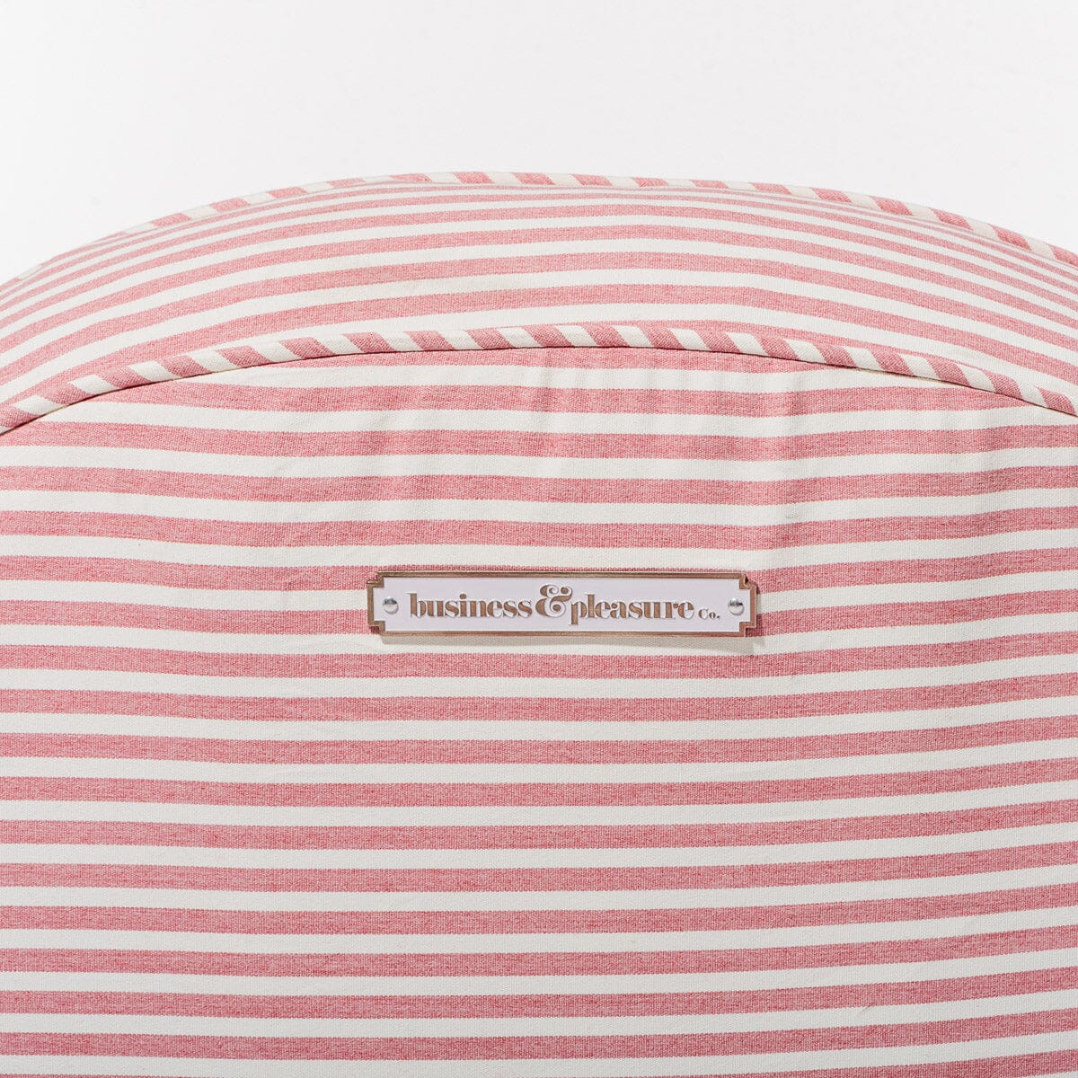 The Pool Lounger - Lauren's Pink Stripe Pool Lounger Business & Pleasure Co 