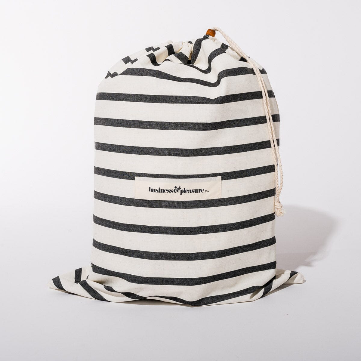 The Pool Lounger - Monaco Black Stripe Pool Lounger Business & Pleasure Co