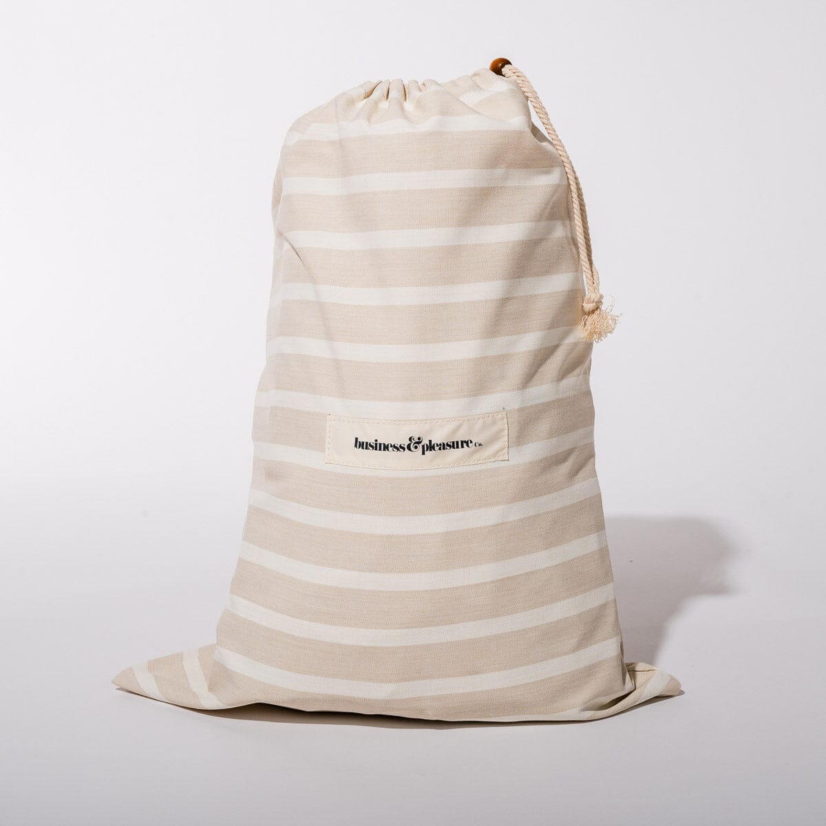 The Pool Lounger - Monaco Natural Stripe Pool Lounger Business & Pleasure Co