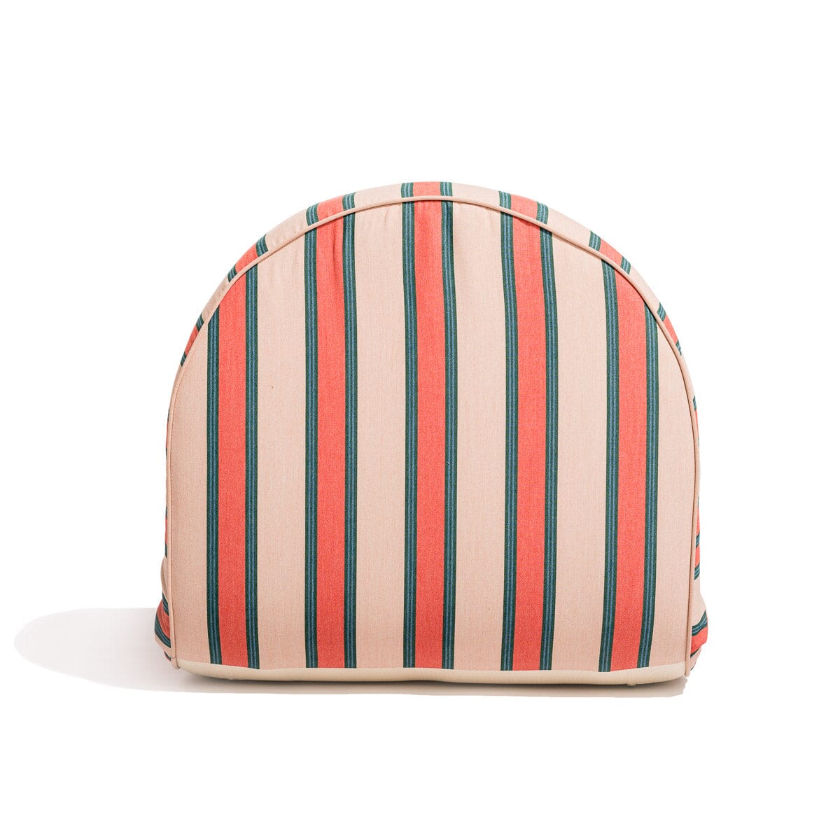 The Reclining Pillow Lounger - Bistro Dusty Pink Stripe Reclining Lounger Business & Pleasure Co