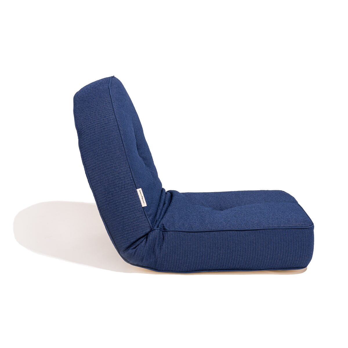 The Reclining Pillow Lounger - Corduroy Navy Reclining Lounger Business & Pleasure Co