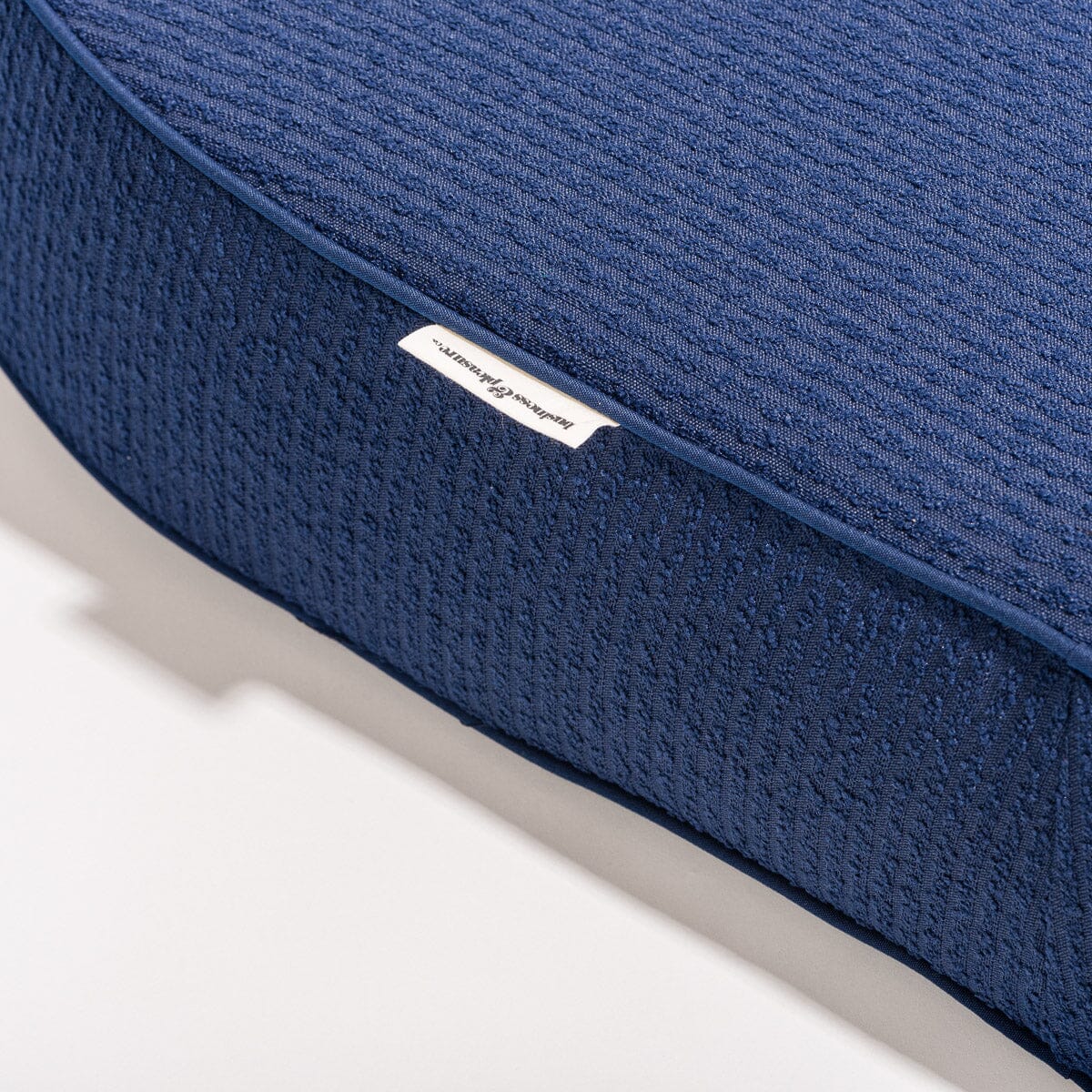 The Reclining Pillow Lounger - Corduroy Navy Reclining Lounger Business & Pleasure Co