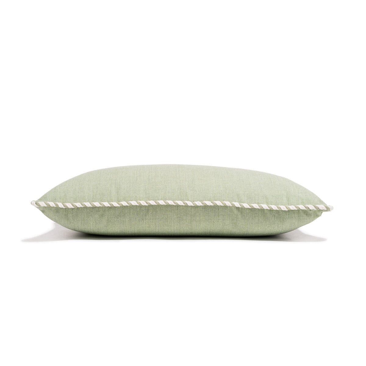 The Rectangle Throw Pillow - Jade Green