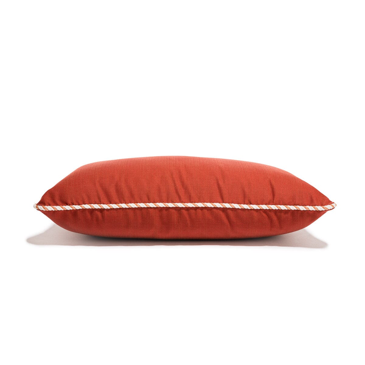 The Rectangle Throw Pillow - Terracotta Red Rectangle Throw Pillow Business & Pleasure Co.