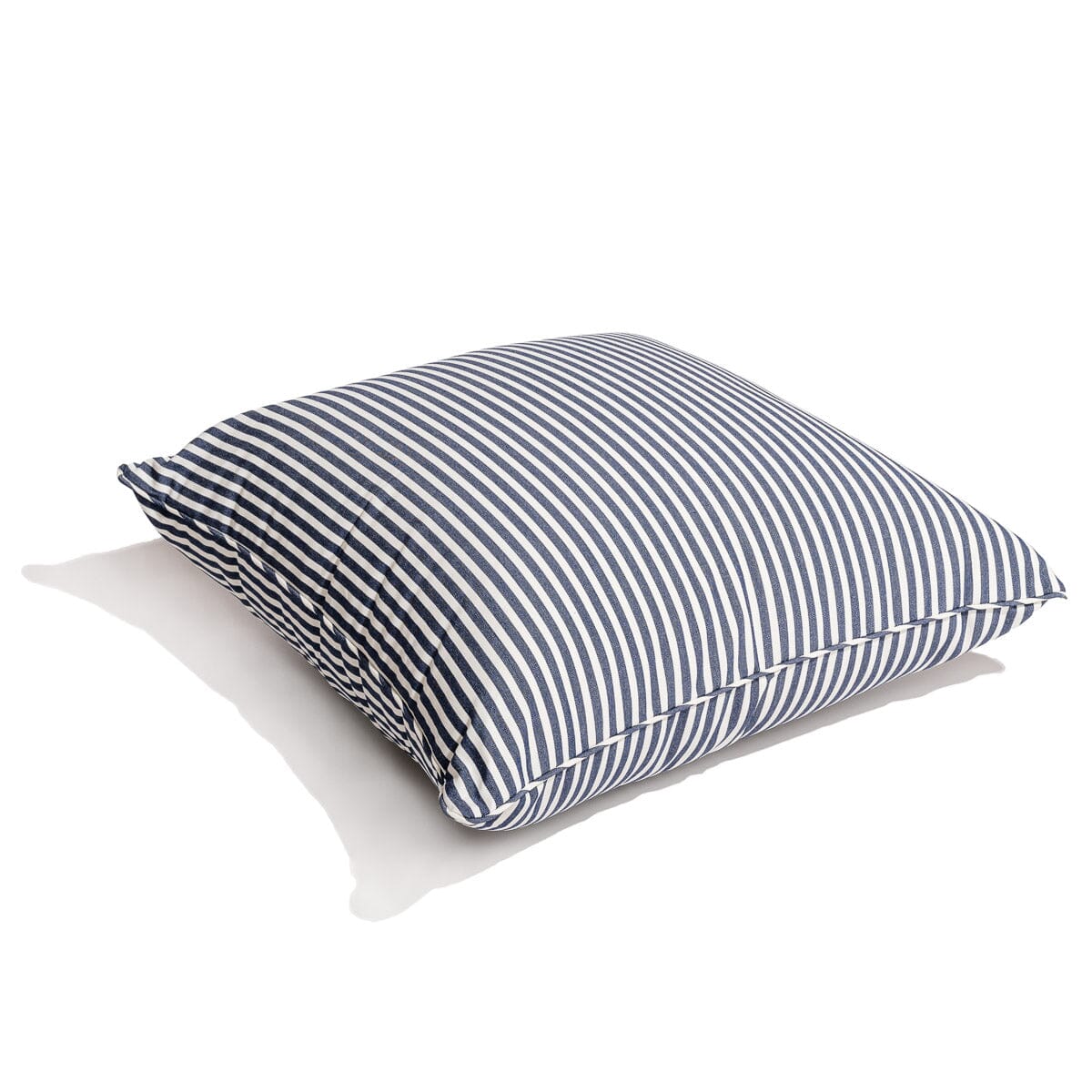 Lauren's Navy Stripe Euro Throw Pillow Business Pleasure