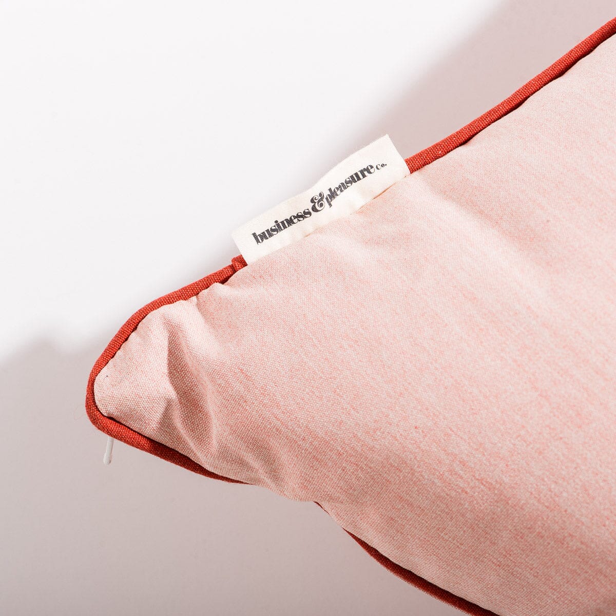 The Euro Throw Pillow - Rivie Pink Euro Throw Pillow Business & Pleasure Co.