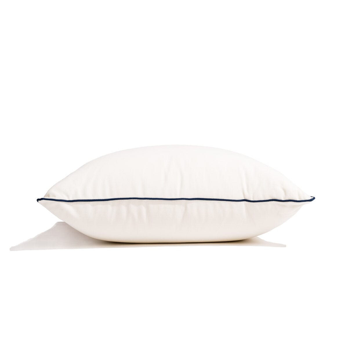 The Euro Throw Pillow - Rivie White Euro Throw Pillow Business & Pleasure Co