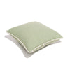 Swatch for The Small Square Throw Pillow - Jade Green
