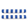 Swatch for The Waterhouse Sun Lounger - Armrest Set - Crew Mediterranean Blue Stripe