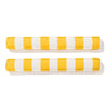 Swatch for The Waterhouse Sun Lounger - Armrest Set - Crew Mimosa Yellow Stripe