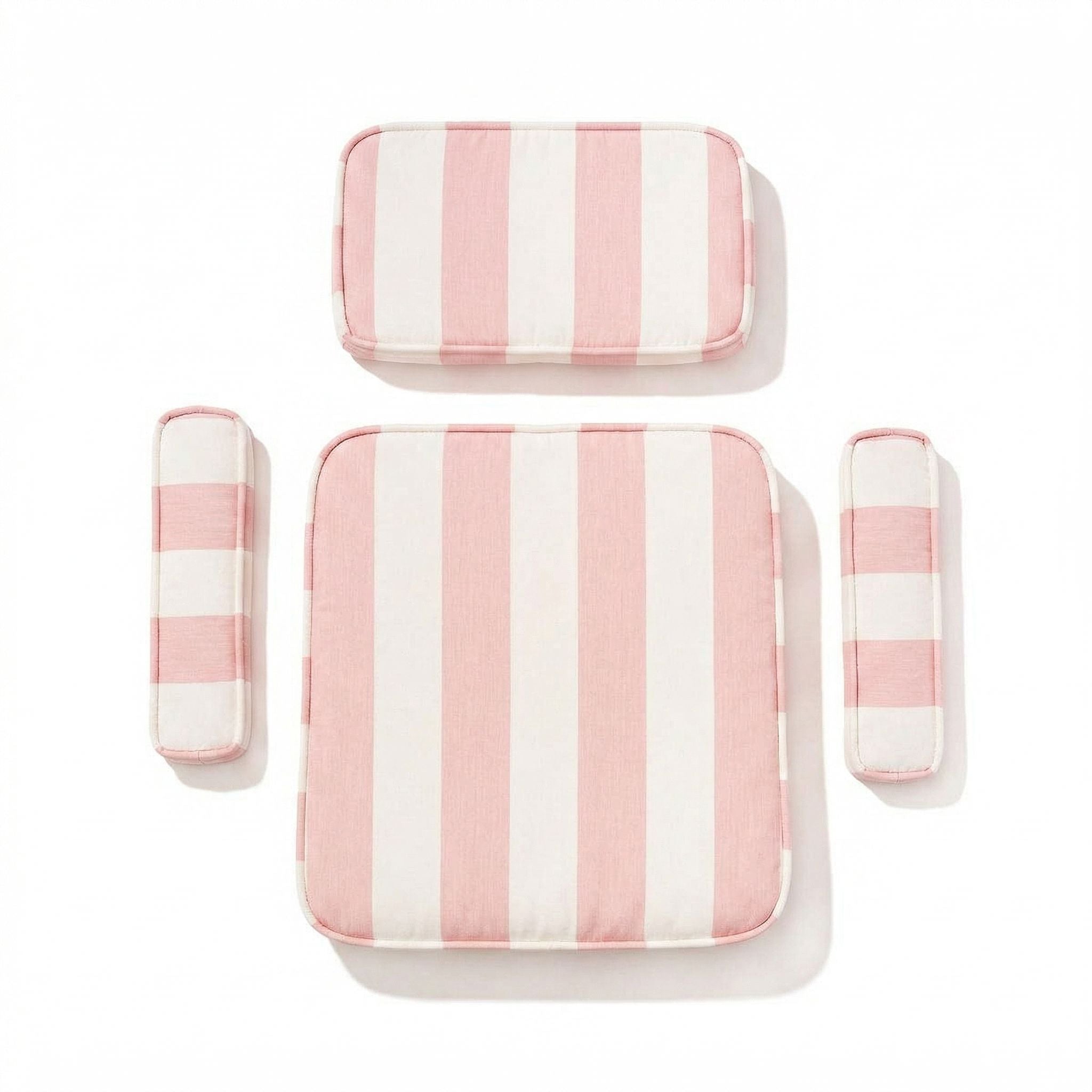 Product image of The Waterhouse Chair Cushion Set - Crew Pink Stripe Waterhouse Chair Cushion Business & Pleasure Co.