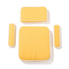 Swatch for The Waterhouse Chair Cushion Set - Sunbleached Yellow