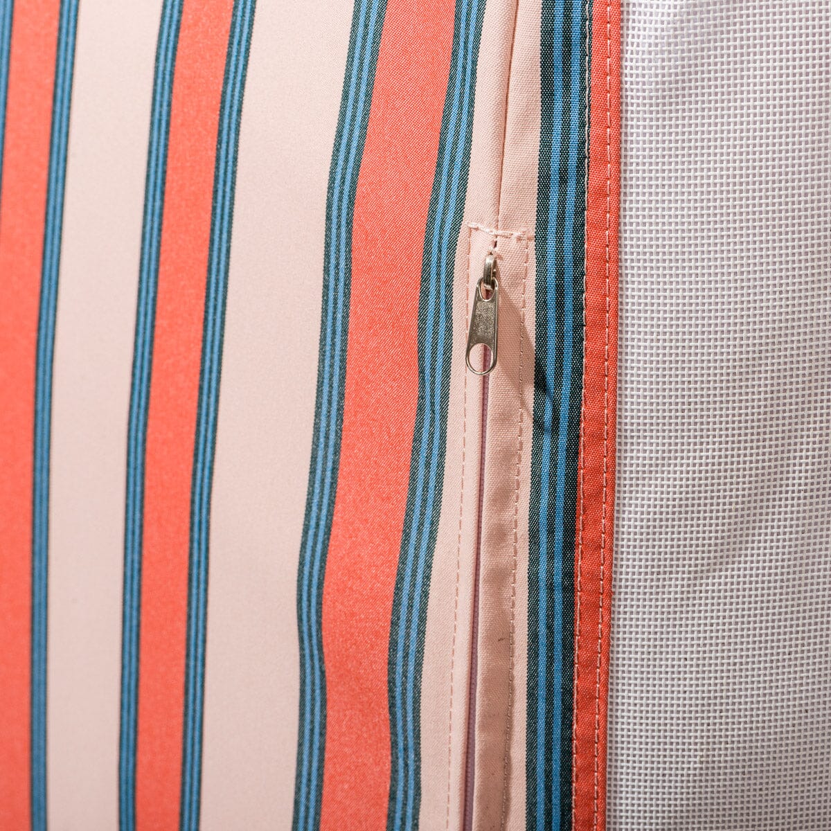 The XL Pool Lounger - Bistro Dusty Pink Stripe Pool Lounger Business & Pleasure Co