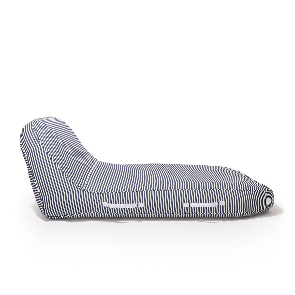 The XL Pool Lounger - Laurens Navy Stripe Pool Lounger Business & Pleasure Co