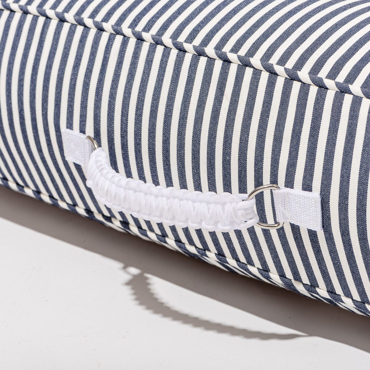 The XL Pool Lounger - Laurens Navy Stripe Pool Lounger Business & Pleasure Co