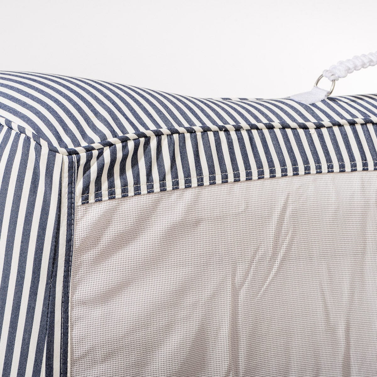 The XL Pool Lounger - Laurens Navy Stripe Pool Lounger Business & Pleasure Co
