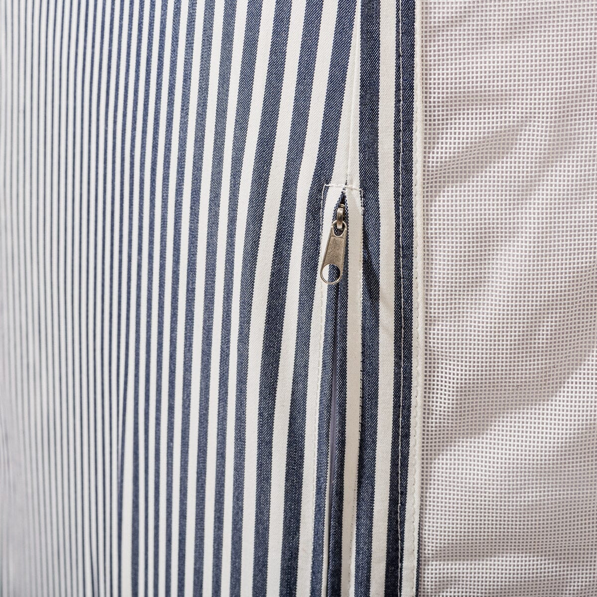 The XL Pool Lounger - Laurens Navy Stripe Pool Lounger Business & Pleasure Co